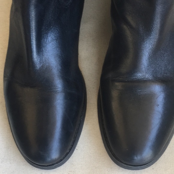 Etienne Aigner Chip Knee-High 2 Tone Riding Boot - Picture 7 of 16